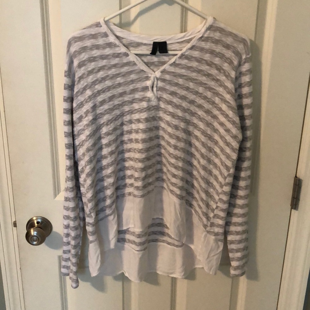 Anthropologie Left of Center Top